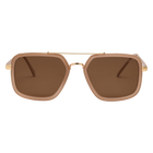 I-SEA Cruz Oatmeal / Brown Polarized Lens (Front)