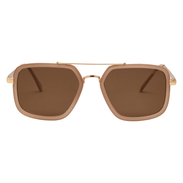 I-SEA Cruz Oatmeal / Brown Polarized Lens (Front)