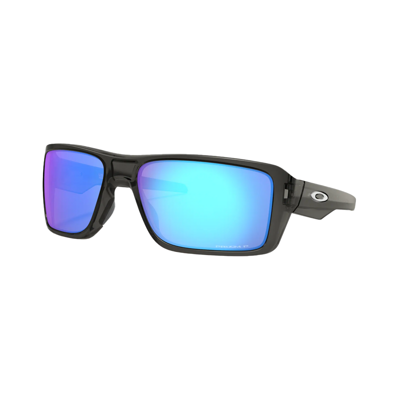 Oakley Double Edge Polarized Sunglasses - Grey Smoke/Prizm Sapphire Oakley Double Edge Polarized Sunglasses - Grey Smoke/Prizm Sapphire