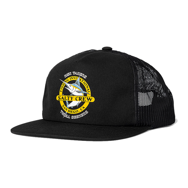 Salty Crew Interclub Black Trucker