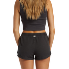 Billabong Road Trippin Elastic Waist Shorts - Off Black (Front)