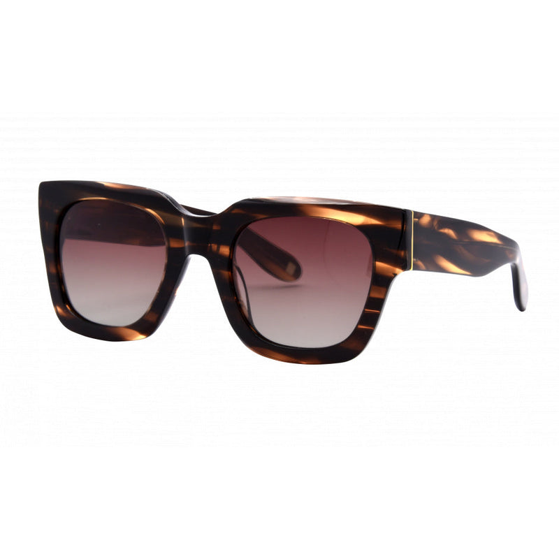 I-SEA Jolene Tiger Stripe/ Brown Polarized Lens - side