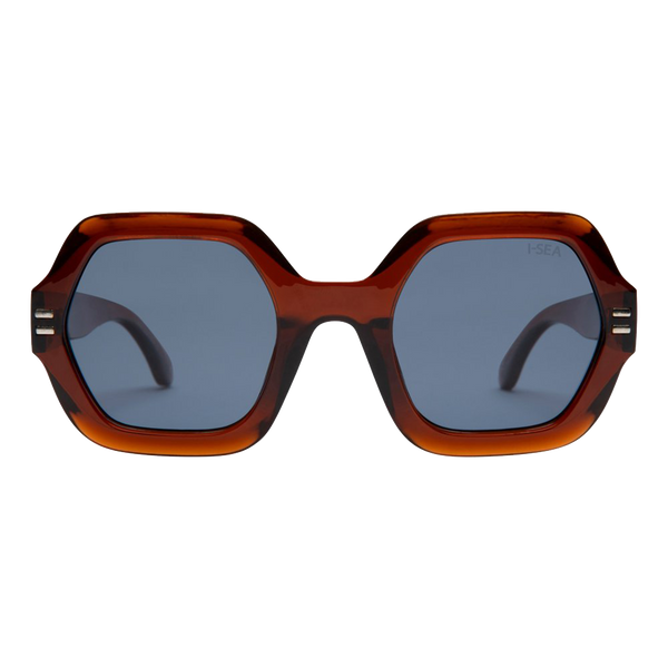 I-SEA Joni Cola/ Navy Polarized Lens - Front