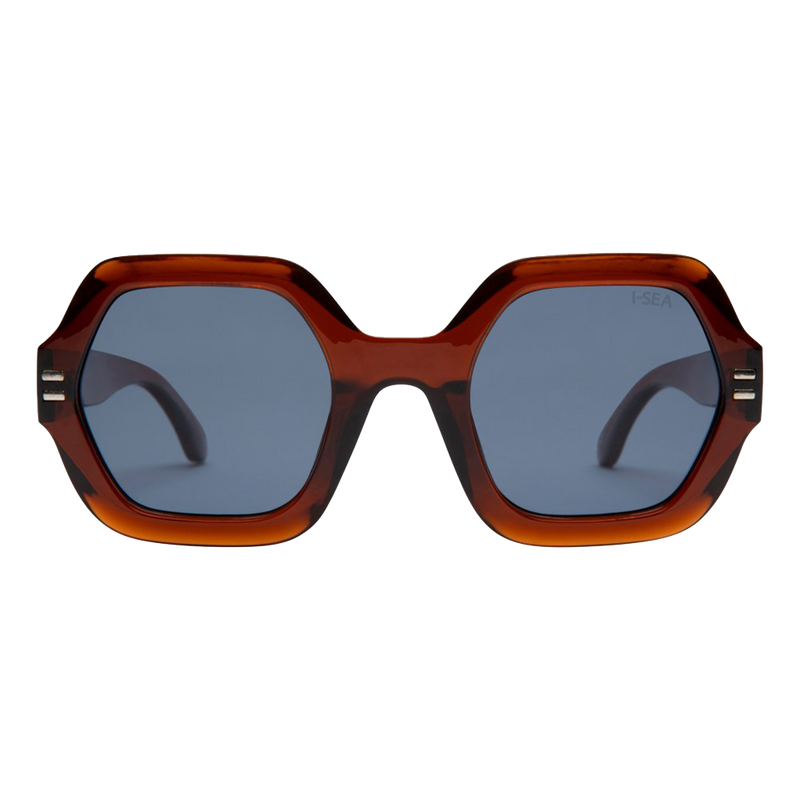 I-SEA Joni Cola/ Navy Polarized Lens - Front