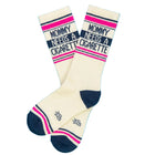 Gumball Poodle Mommy Needs a Cigarette Gym Socks