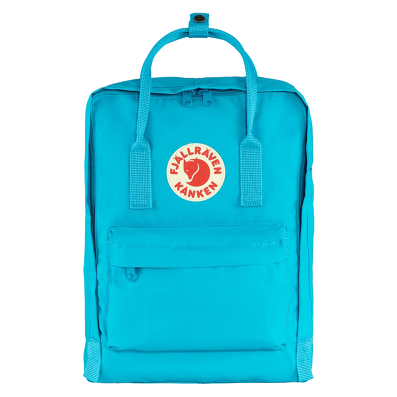 Fjallraven Kanken Backpack - Deep Turquoise (Front)