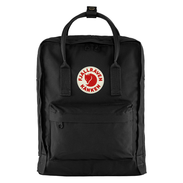 Fjallraven Kanken Backpack - Black (Front)