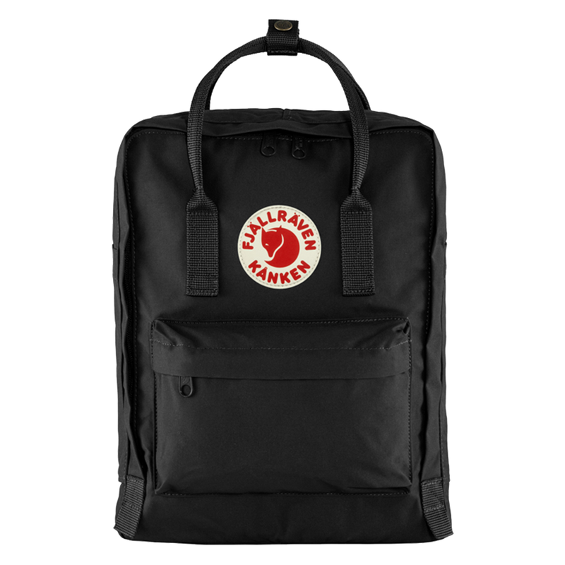 Fjallraven Kanken Backpack - Black (Front)