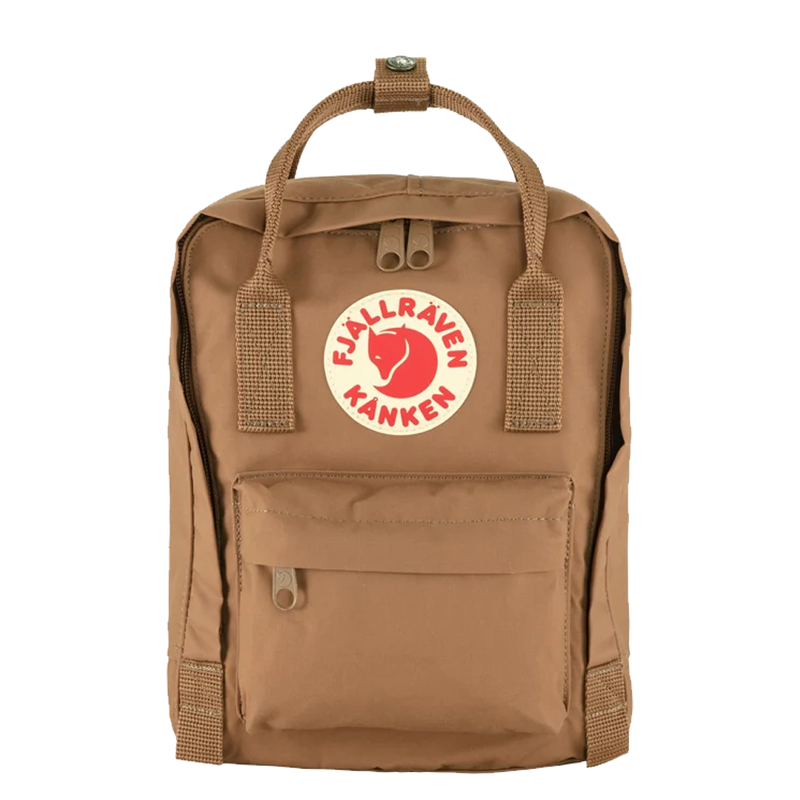 Fjallraven Kanken Mini Backpack - Khaki Dust (Front)