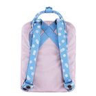 Fjallraven Kanken Mini Backpack - Pastel Lavender-Confetti Pattern back