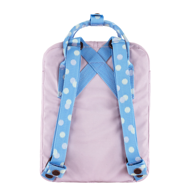 Fjallraven Kanken Mini Backpack - Pastel Lavender-Confetti Pattern back