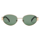 I-SEA Lennox Gold/ Green Polarized Lens - Front