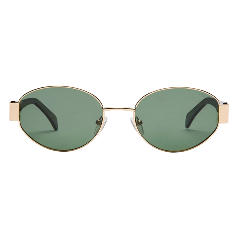 I-SEA Lennox Gold/ Green Polarized Lens - Front