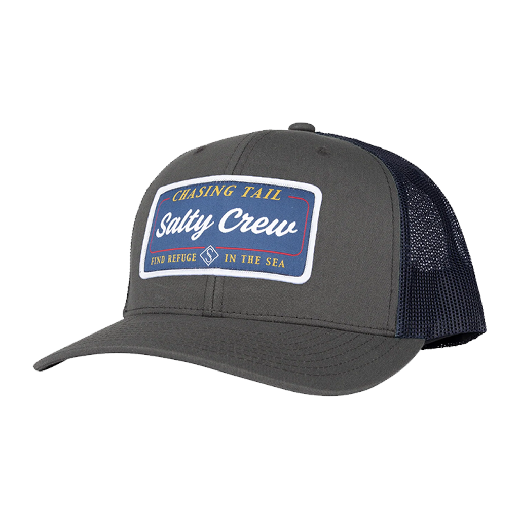 Salty Crew Marina Charcoal/Navy Retro Trucker