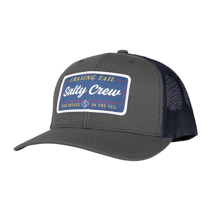 Salty Crew Marina Charcoal/Navy Retro Trucker