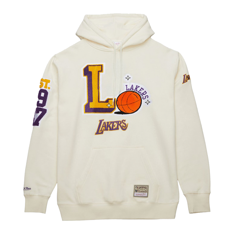 NBA Sswagger Fleece Pullover Hoodie Lakers - Front