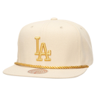 MLB Golden Ivory Snapback LA Dodgers - Front