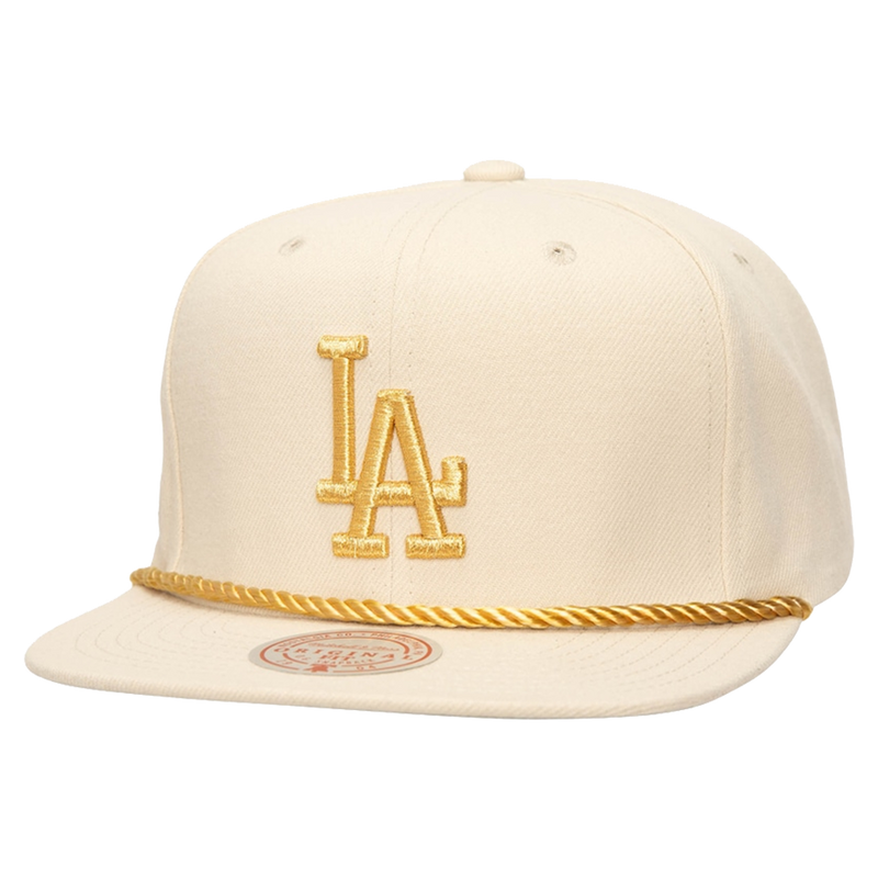 MLB Golden Ivory Snapback LA Dodgers - Front