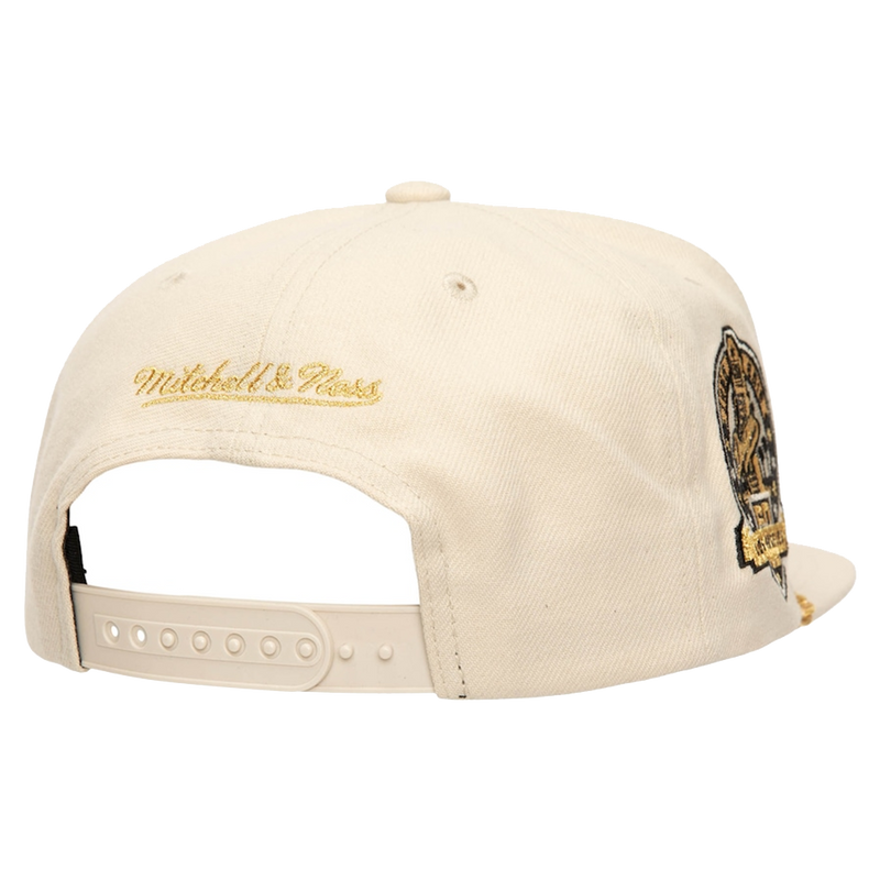 MLB Golden Ivory Snapback LA Dodgers - back