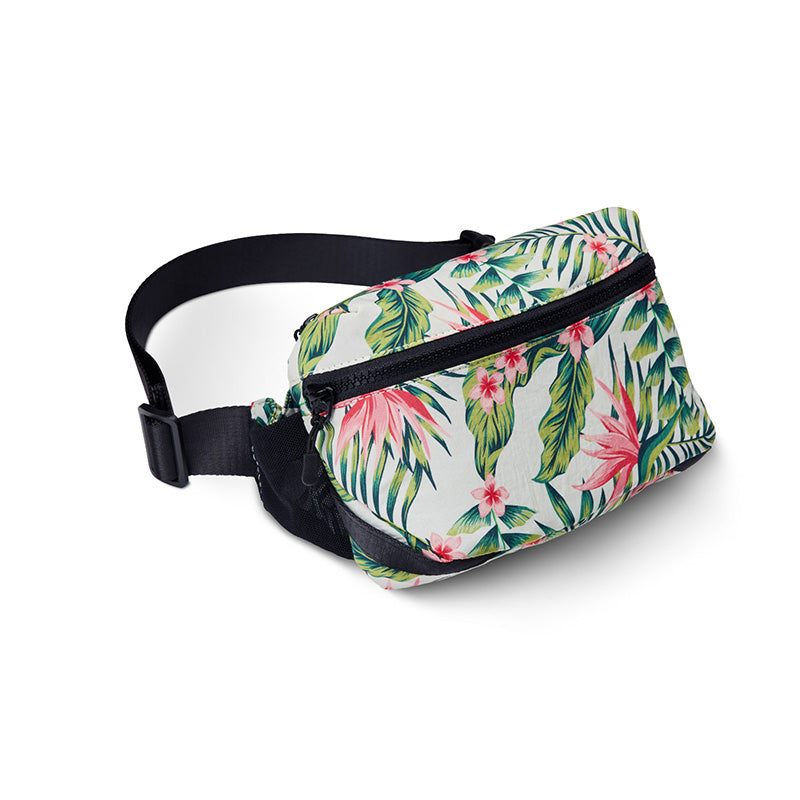 Nomadix Fanny Pack: Palms Pink (Side)