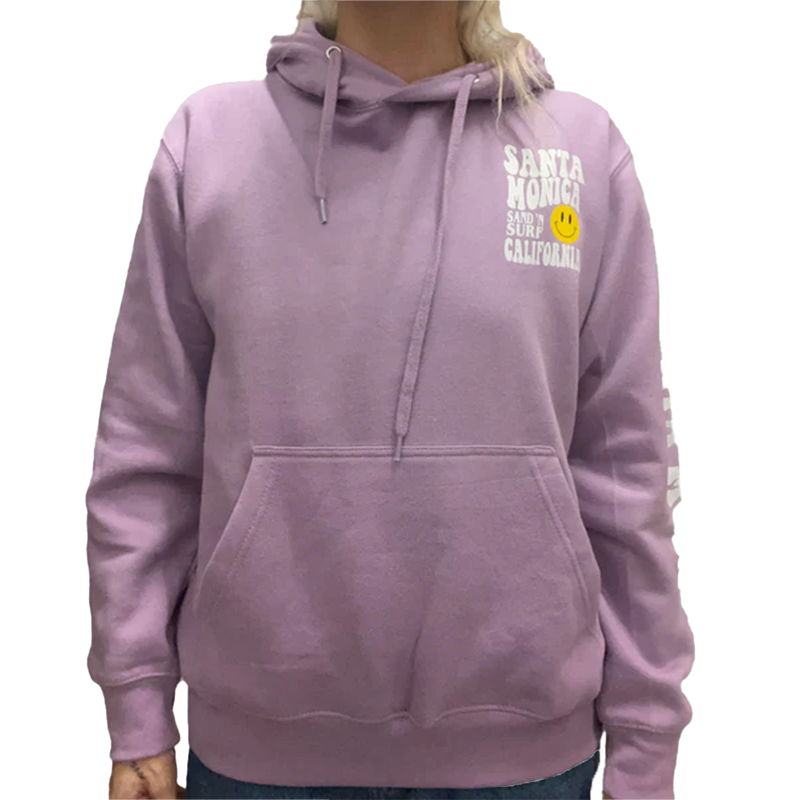 Santa Monica Sand 'N Surf Purple Hoodie – Sand 'n Surf Santa Monica Sand 'N Surf Purple Hoodie – Sand 'n Surf
