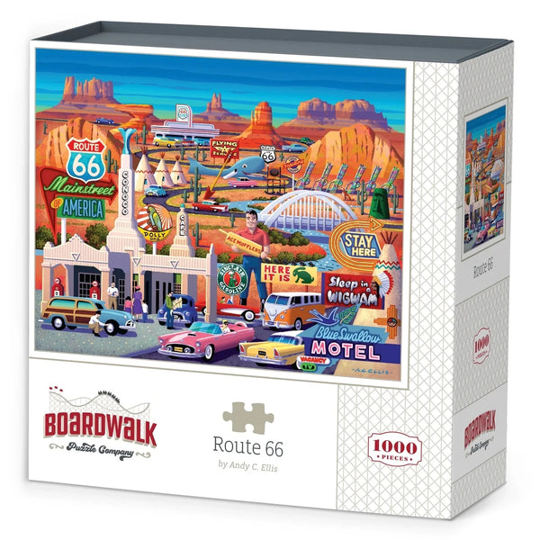 Route 66 by Boardwalk - 1000 Piece