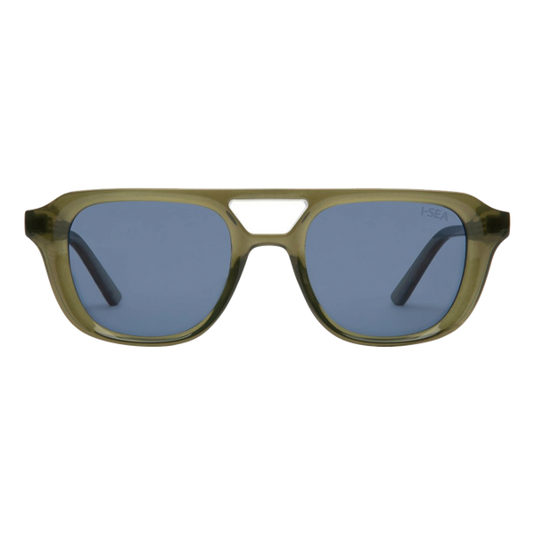 I-SEA Ruby Olive/ Navy Polarized Lens - Front