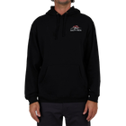 Salty Crew Soarin Black Hood Fleece Front