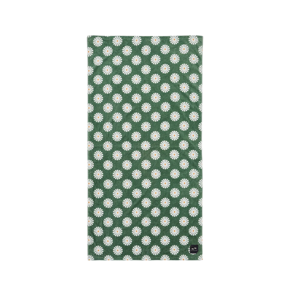 Slowtide Sun Dazed Beach Towel - Green