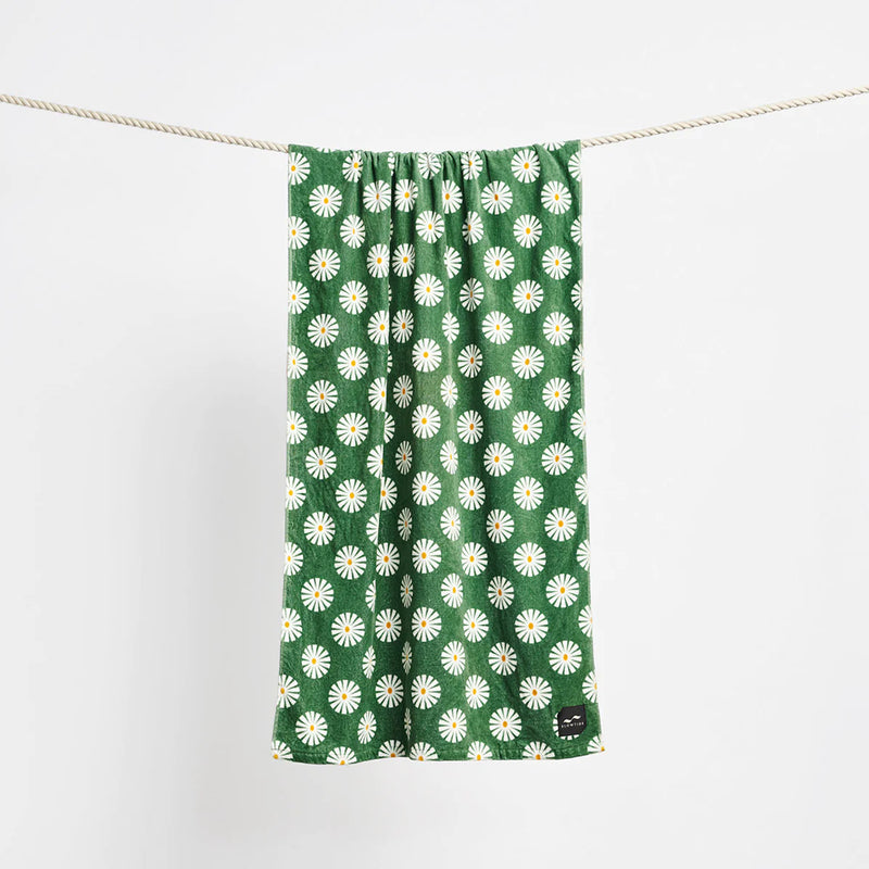 Slowtide Sun Dazed Beach Towel - Green