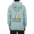 Salty Crew Tailed Mackerel Hood Fleece Back