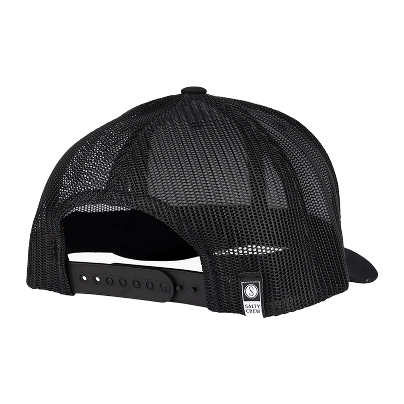 Salty Crew Toads Black Retro Trucker