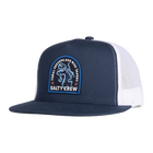 Salty Crew Tropics Navy/White Trucker Front