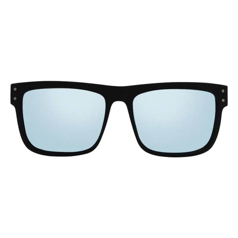 I-SEA V Lander Black Soft Touch Rubber/ Blue Mirror Polarized Lens - Front