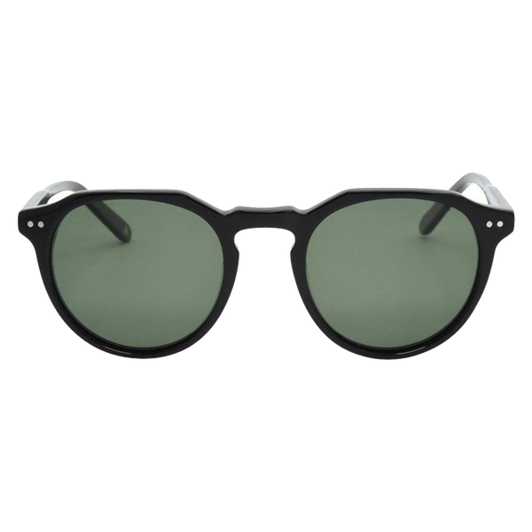 I-SEA Watty Black Acetate/ Green Polarized Lens - Front