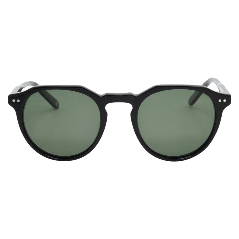 I-SEA Watty Black Acetate/ Green Polarized Lens - Front