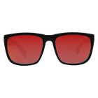 I-SEA Wyatt Black / Red Polarized Lens (Fron)