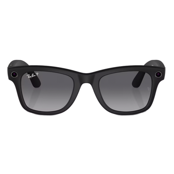 Ray-Ban Meta Wayfarer Matte Black + Gradient Graphite