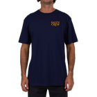 Salty Crew Yellowfin Navy Short Sleeves Standard Tee Front