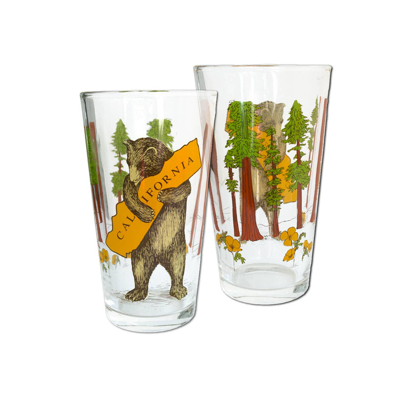 SF Mercantile California Bear Hug Pint Glass 2023