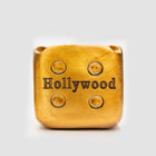 Hollywood Dice  Ashtray - Gold