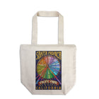 Santa Monica California Ferris Wheel Organic Tote Bag