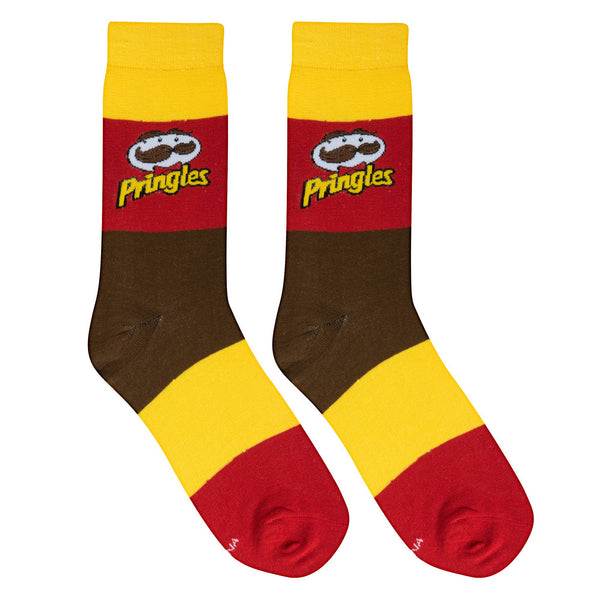 Crazy Socks - Mens Crew - Pringles