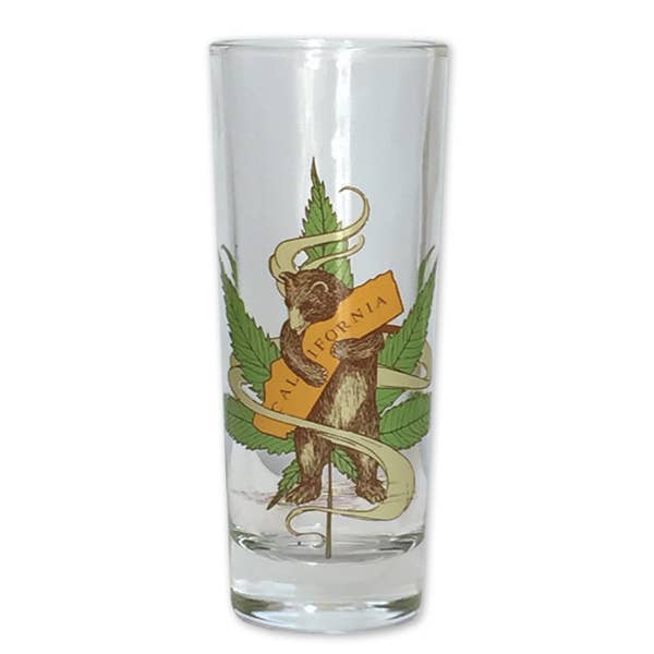 SF Mercantile Cannabis CA Bear Glass Shooter