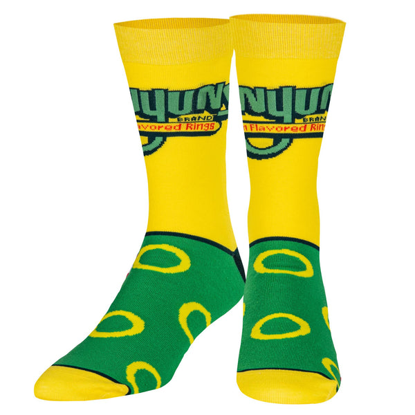 Odd Sox Funyuns Men's Crew Straight Socks