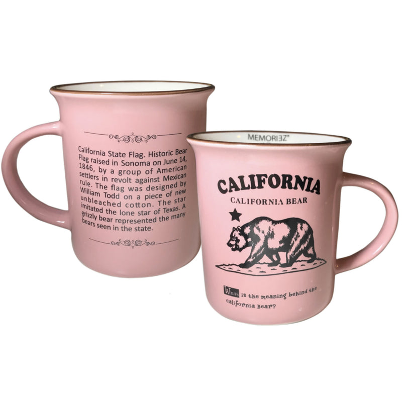 Memoriez California Pink Bear Mug Gift Boxed