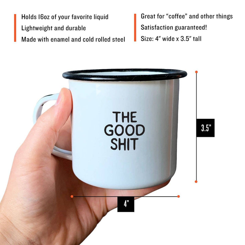 The Good Sh*t | Enamel Mug