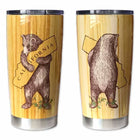 California Woodgrain Bear Hug Travel Mug