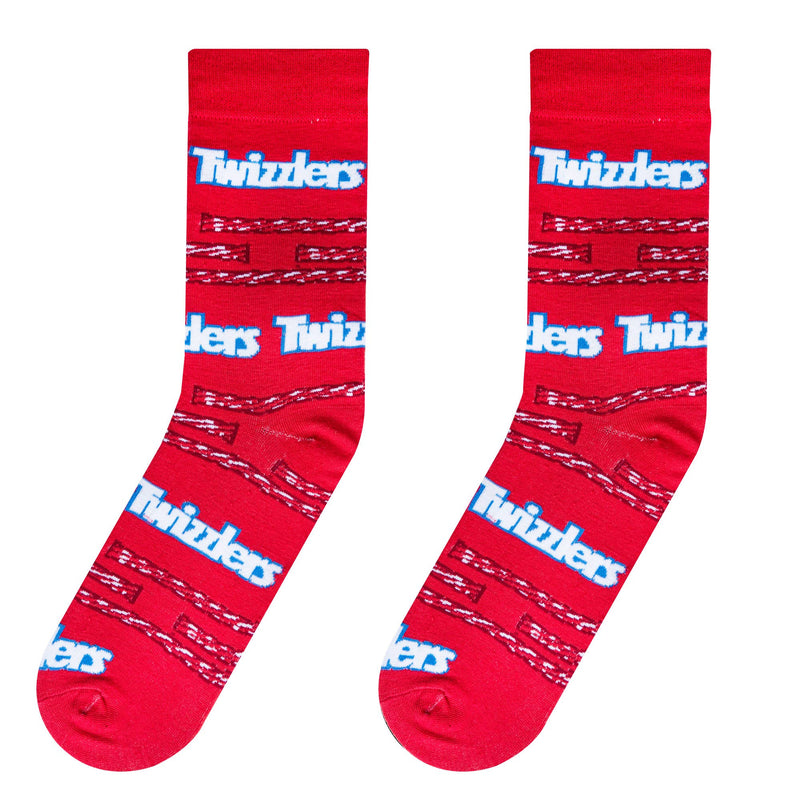 Crazy Socks Men's Crew Folded - Twizzlers