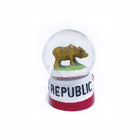 California Republic Bear Snow Globe